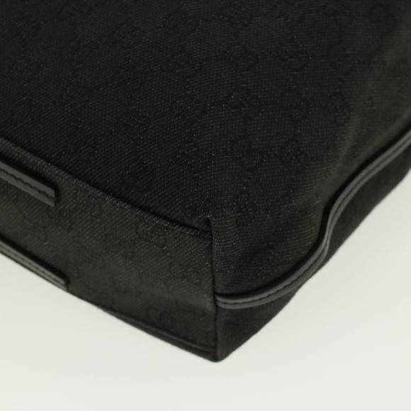 GUCCI GG Canvas Shoulder Bag Black 101341 Auth ki2878 - Picture 9 of 16
